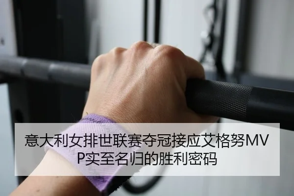意大利女排世联赛夺冠接应艾格努MVP实至名归的胜利密码